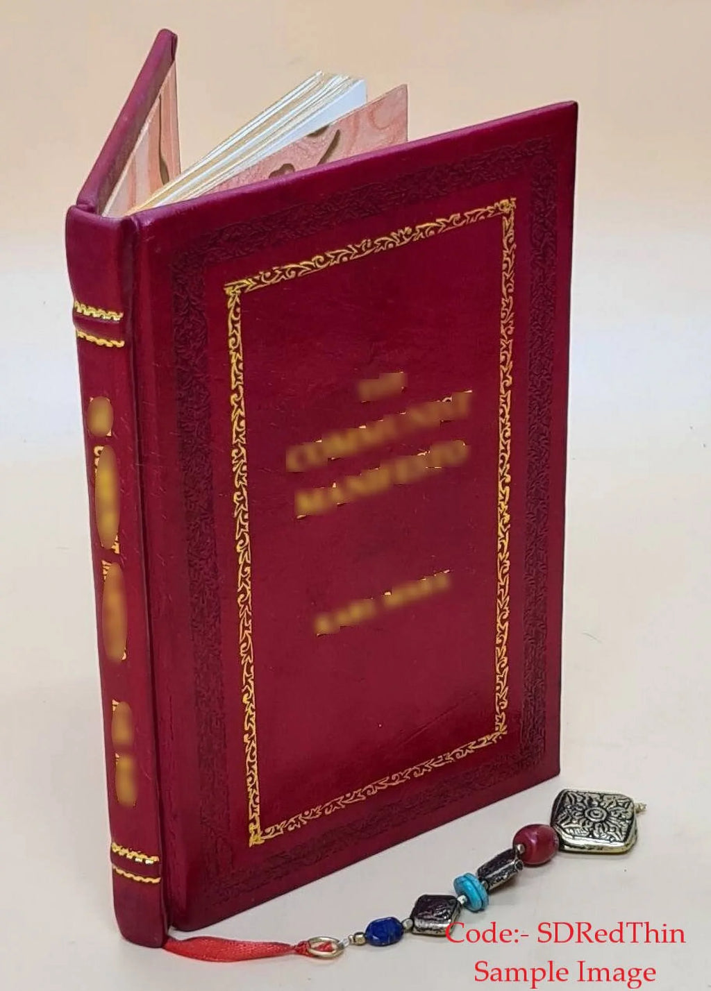 Studio e virtuose dame Doue si vedono bellissimi lauori di punto in aria 1597 [Premium Leather Bound]