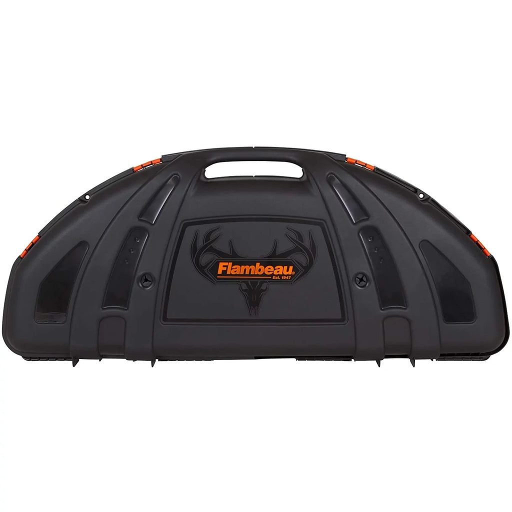 Flambeau Outdoors, Safe Shot Compound Bow Case, Ebony Plastic, 47.5 inches