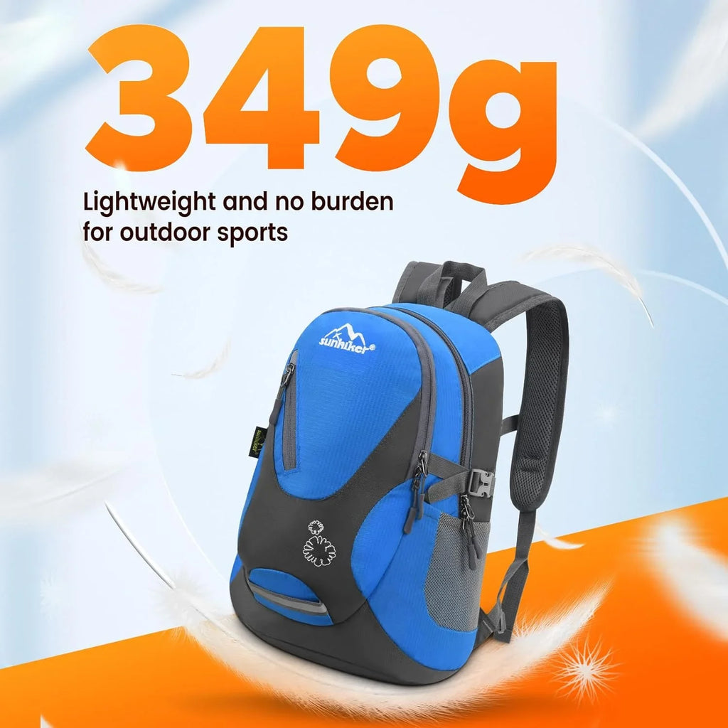 sunhiker Cycling Hiking Backpack Water Resistant Travel Backpack Mass SMALL Daypack M0714 Small Blue