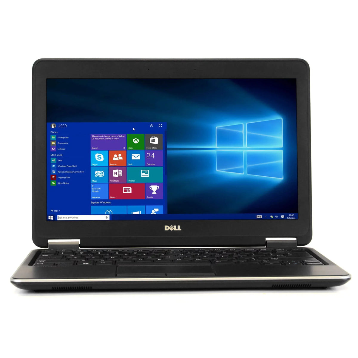Used Latitude E7240 Laptop i5 Dual Core Gen 4 4GB RAM 128GB SSD Windows 10 Home 64 Bit