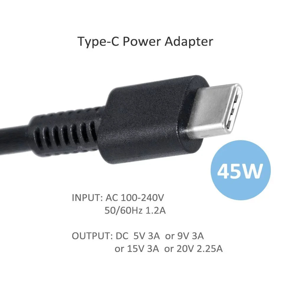 AC Adapter Charger For Spectre X2 12-ab010nr, 13-v001dx ,13-v010ca, 13-v011dx Chromebook Laptop Notebook PC Power Supply Cord