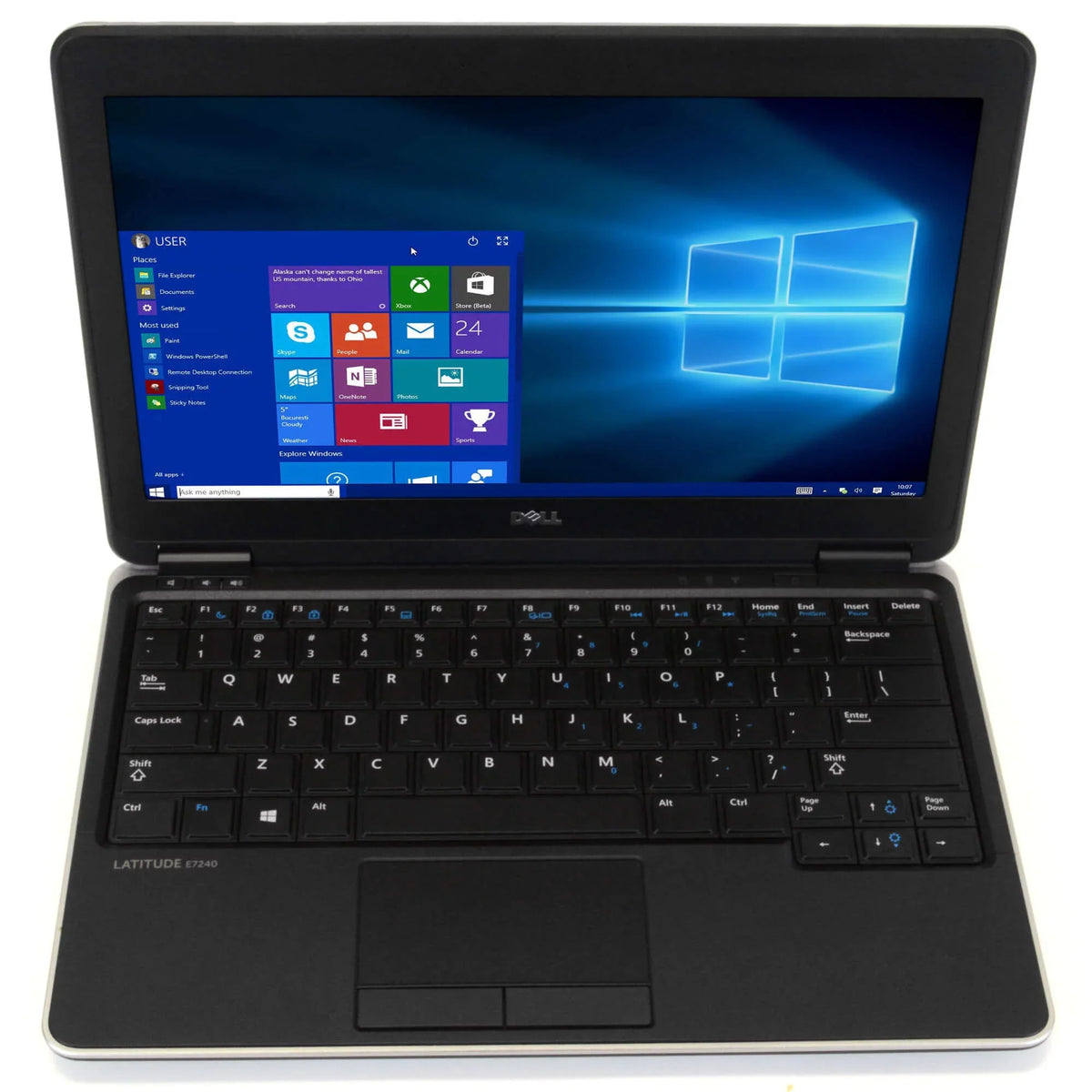 Used Latitude E7240 Laptop i5 Dual Core Gen 4 4GB RAM 128GB SSD Windows 10 Home 64 Bit