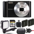 Cyber-shot DSC-W810 Digital Camera+ Extra Battery + LED - 32GB Kit