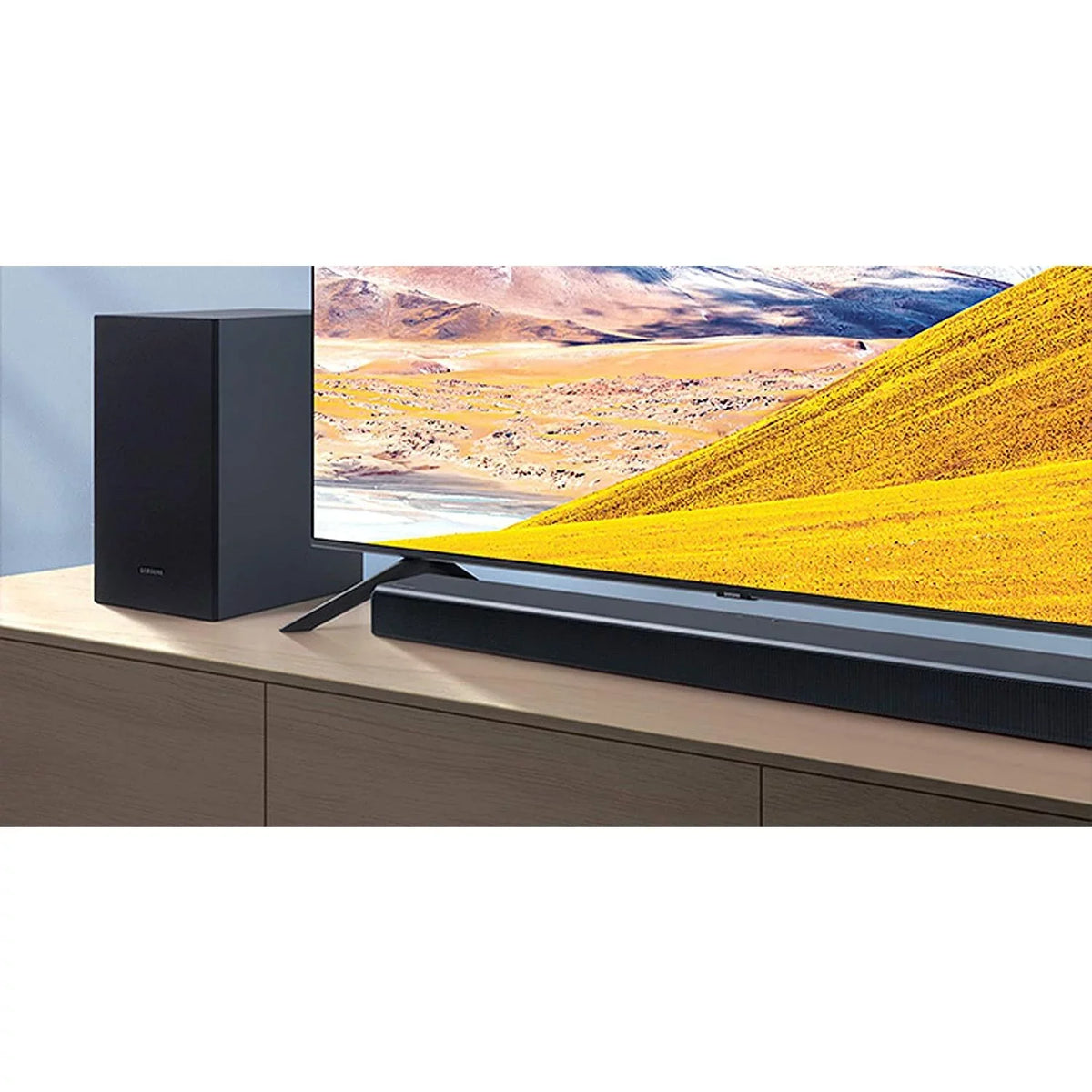 HW-T550 Soundbar with Dolby Audio, Surround Sound with Mounting Bracket Bundle