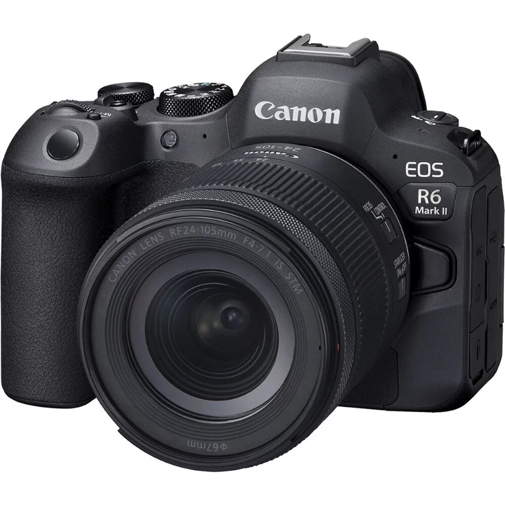 EOS R6 Mark II Mirrorless Camera and 24-105mm f/4-7.1 Lens - Accessory Kit