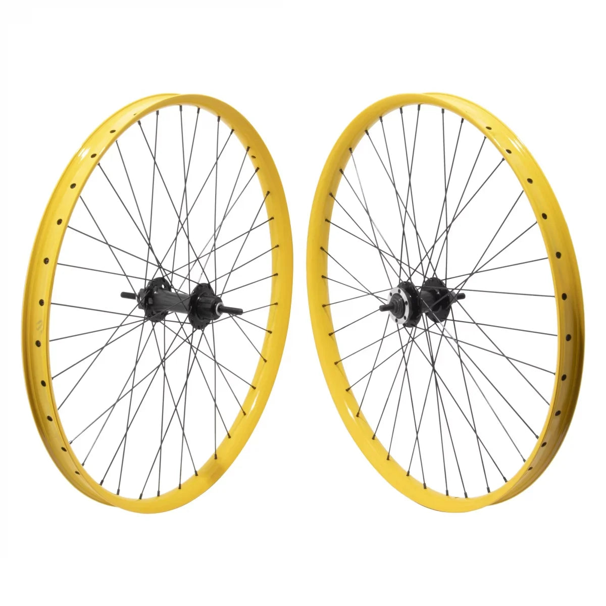 SE Bikes Maniacc Flyer 27.5in Wheelset Dark Disc 36H 1sp Cass 110/142mm
