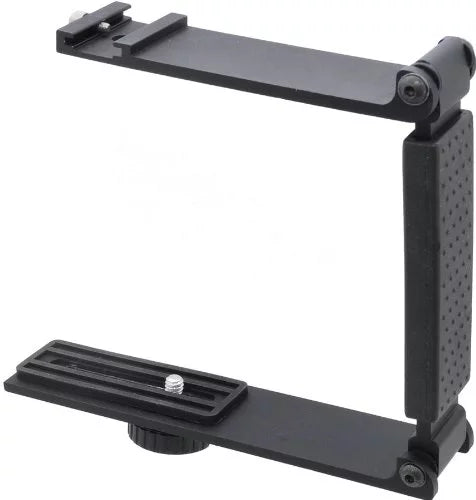 High Quality Aluminum Mini Folding Bracket For Alpha A6500 (Accommodates Flashes, Lights Or Microphones)
