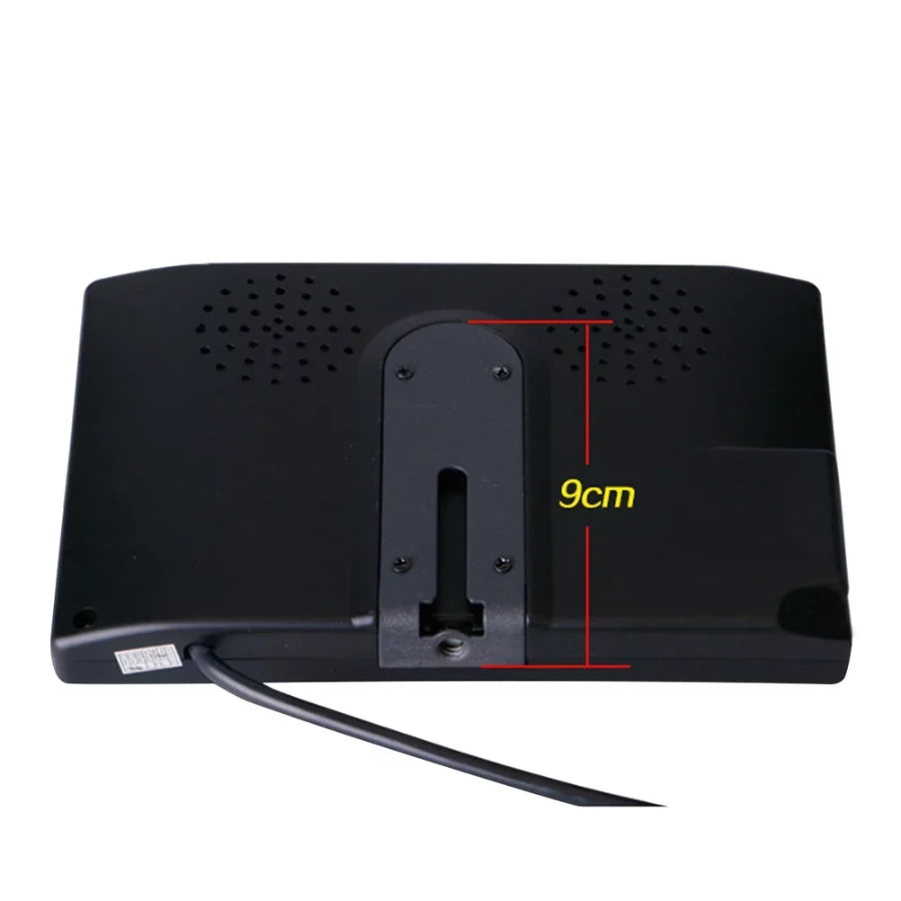 7" Tft Lcd Backlight Color Mirror Monitor For Car Reverse Rear View Backup Camera Car Dvd Serveillance Camera Ebony