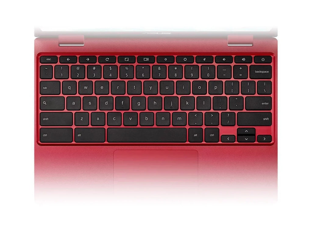 Chromebook Laptop in Red, 12, Celeron, 32GB Flash Storage, 4GB RAM, C223NA-DH02-RD