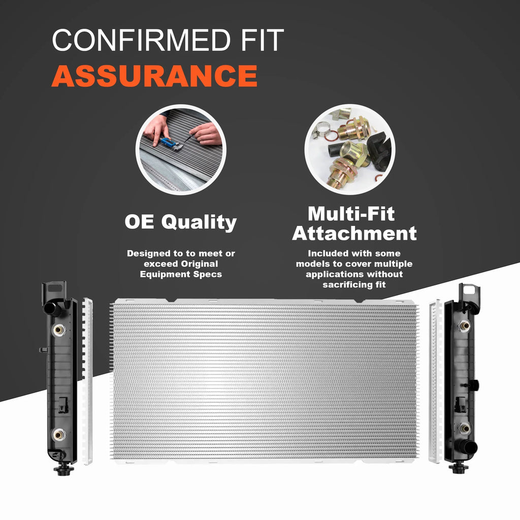 Klimoto Raditor | Fits Audi: A4, Q7 2017-2020; A4 allroad, A4 Quattro 2017-2021; A5 2018; A5 Quattro, A5 Sportback 2018-2021; S4 2021; S5 Sportback 2018-2019