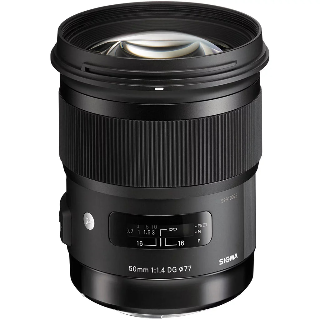 a7R III 42.4MP Full-frame Mirrorless Interchangeable Lens Camera Body (ILCE7RM3/B) with Sigma 50mm F1.4 ART DG HSM E-mount Lens and Deco Gear Backpack Kit Microphone Editing Suite Bundle