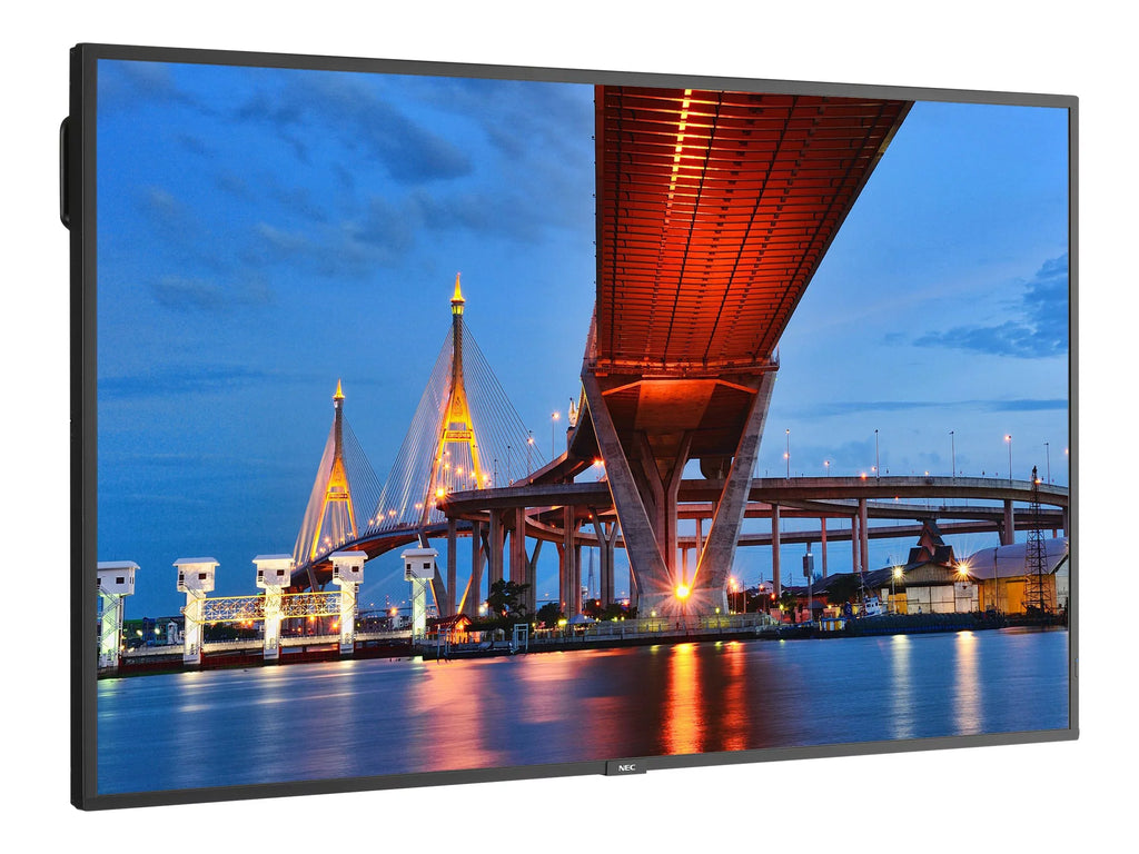 NEC Display Solutions ME651-AVT3 Jet 65" 8ms 3840 x 2160 (4K) 1.07 Billion Colors LED LCD, UHD, 400nits, HDMI x2, DP x1, Accepts SDM-S or L, Full External Control, Rpi Compatible