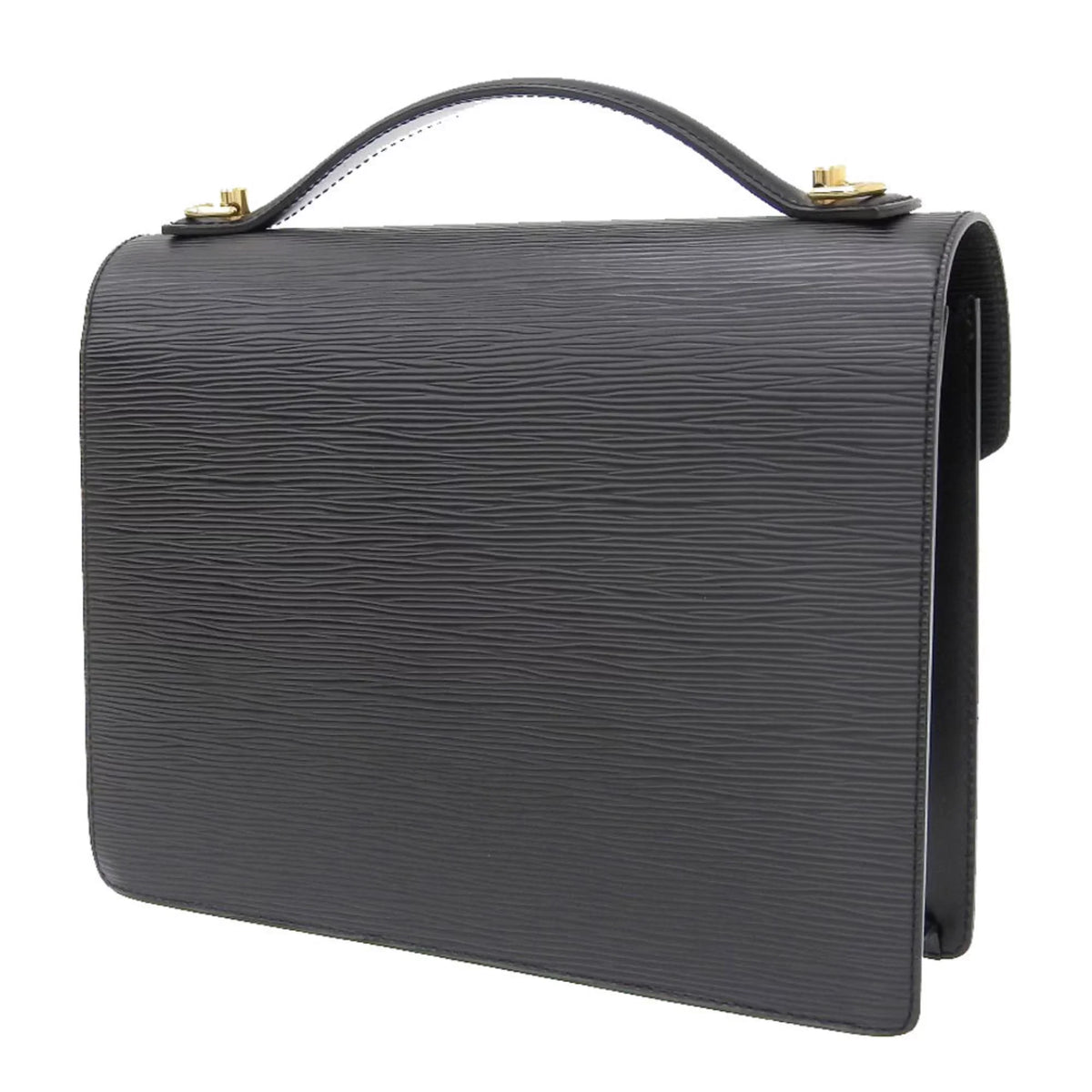 Authenticated Used Louis Vuitton LOUIS VUITTON Epi Monceau 2WAY Bag Noir M52122