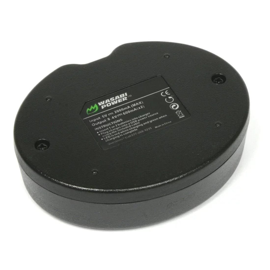 Wasabi Power Battery (2-Pack) and Dual Charger for BP-511, BP-511A, BP-512, BP-514