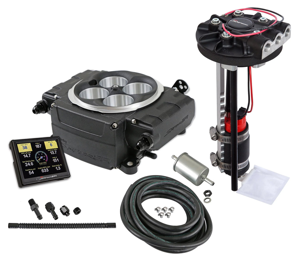 Holley Sniper EFI 550-511-3XD Sniper 2 EFI - Dark - Drop-In Module - Without PDM - 3.5 in. Screen