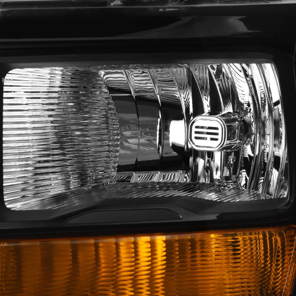 AKKON - Fit 2021 2022 2023 Ford F150 Pickup Truck [Halogen Type] Headlight Headlamp OE Style Jet Housing Driver Left Side