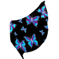 FREEAMG Different Butterflys Silk Long Scarf for Women Large Oblong Sunscreen Shawls Wraps Neck Headscarf Hair Wraps Gift Packed
