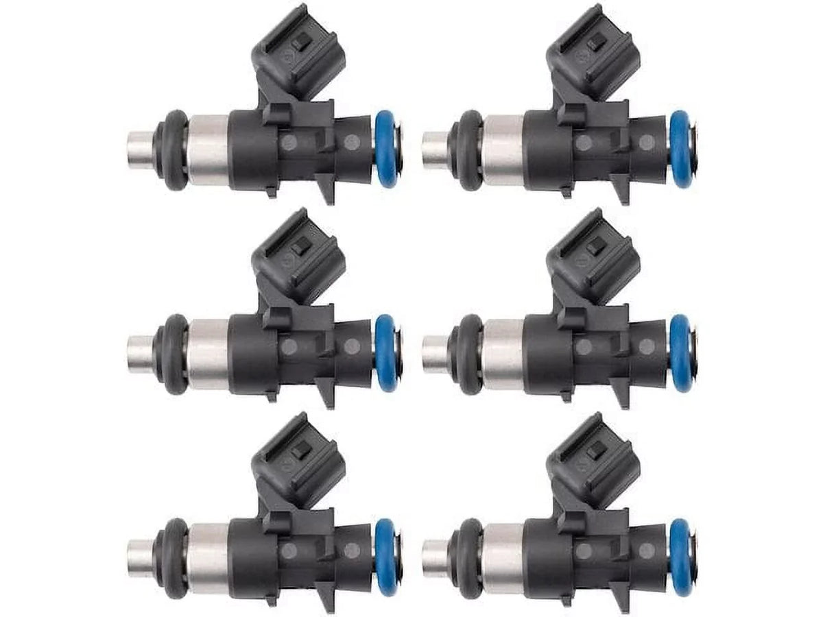 Fuel Injector Set 6 Piece - Compatible with 2011 - 2019 Dodge Charger 3.6L V6 2012 2013 2014 2015 2016 2017 2018