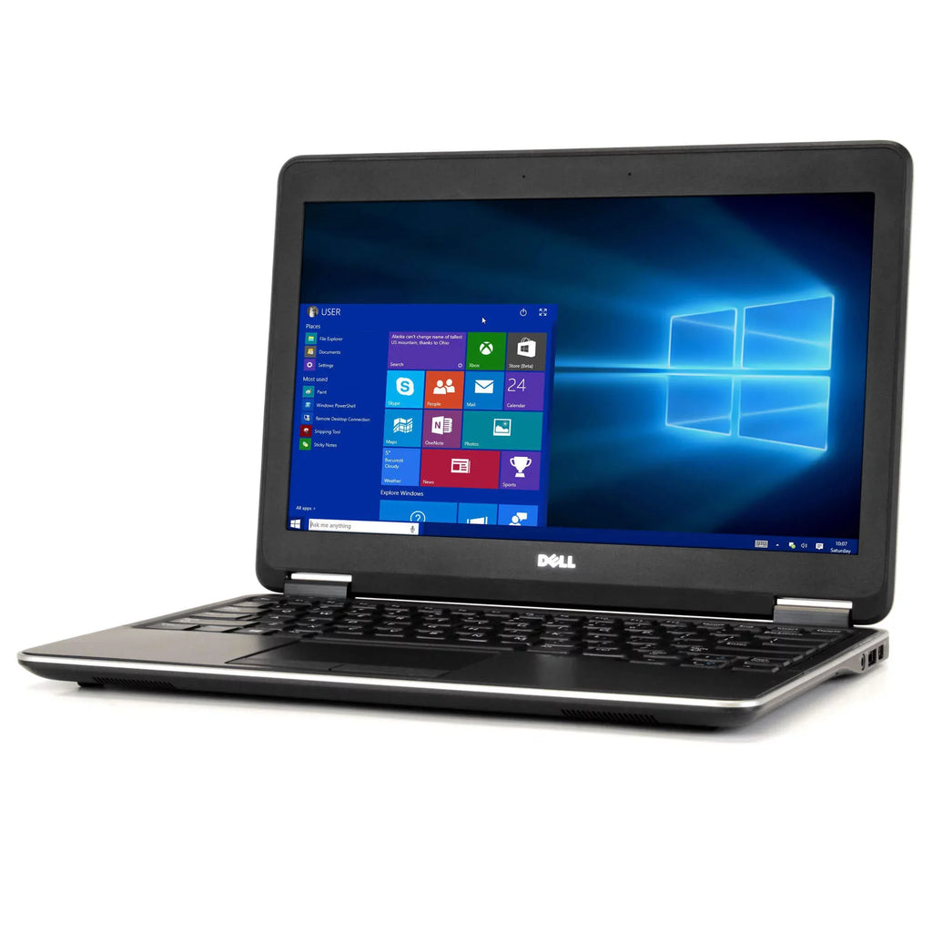 Used Latitude E7240 Laptop i5 Dual Core Gen 4 4GB RAM 128GB SSD Windows 10 Home 64 Bit