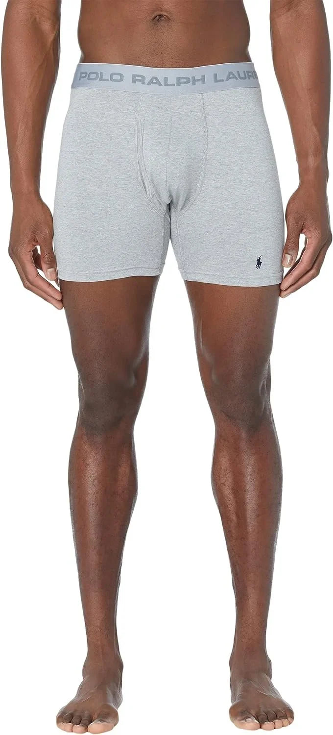 Polo Ralph Lauren Freedom FX: Friction Free Pouch Boxer Brief Cruise Navy/Andover Heather/Rugby Royal