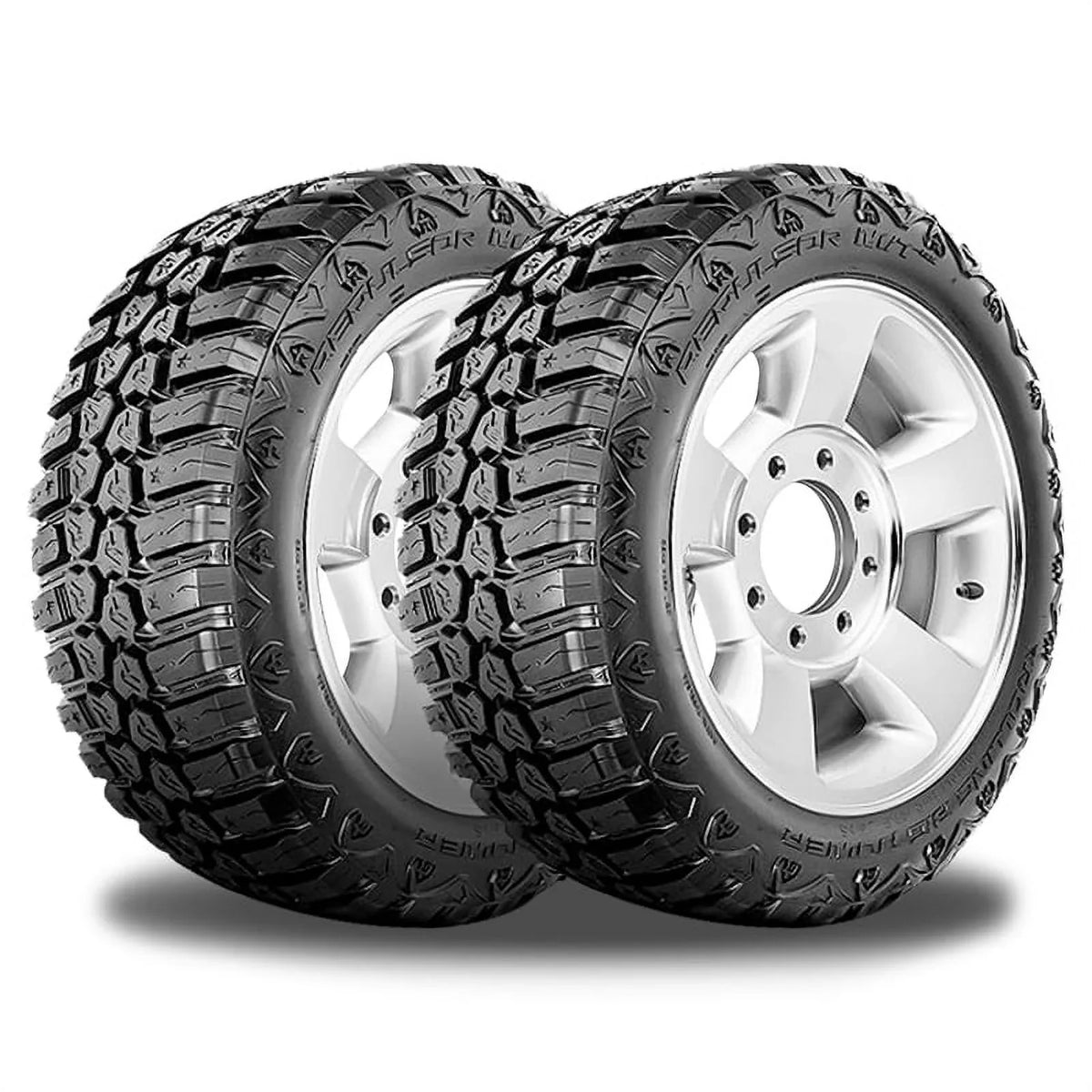 2 RBP Repulsor M/T RX 35X12.50R17LT 121Q 10 Ply/E Mud Tires, Truck/SUV, Off Road RBPST17125010 / 35/12.5/17 / 3512.517