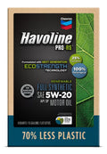 Havoline PRO-RS Renewable Synthetic Motor Oil 5W-20, 6Q Smart Change Box