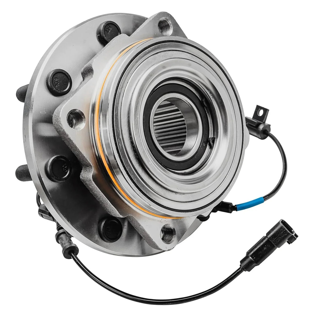 Detroit Axle - 2 Front Wheel Bearing Hubs for 4WD 2011-2016 Ford F-250 F-350 Super Duty Bearing Hubs DRW Wheel Bearing Hubs Assembly Set Replacement 2011 2012 2013 2014 2015 2016
