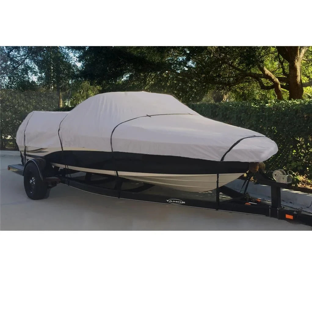 BOAT COVER Compatible for SYLVAN ADVENTURER 1600 TILLER 2000-2001 STORAGE, TRAVEL, LIFT