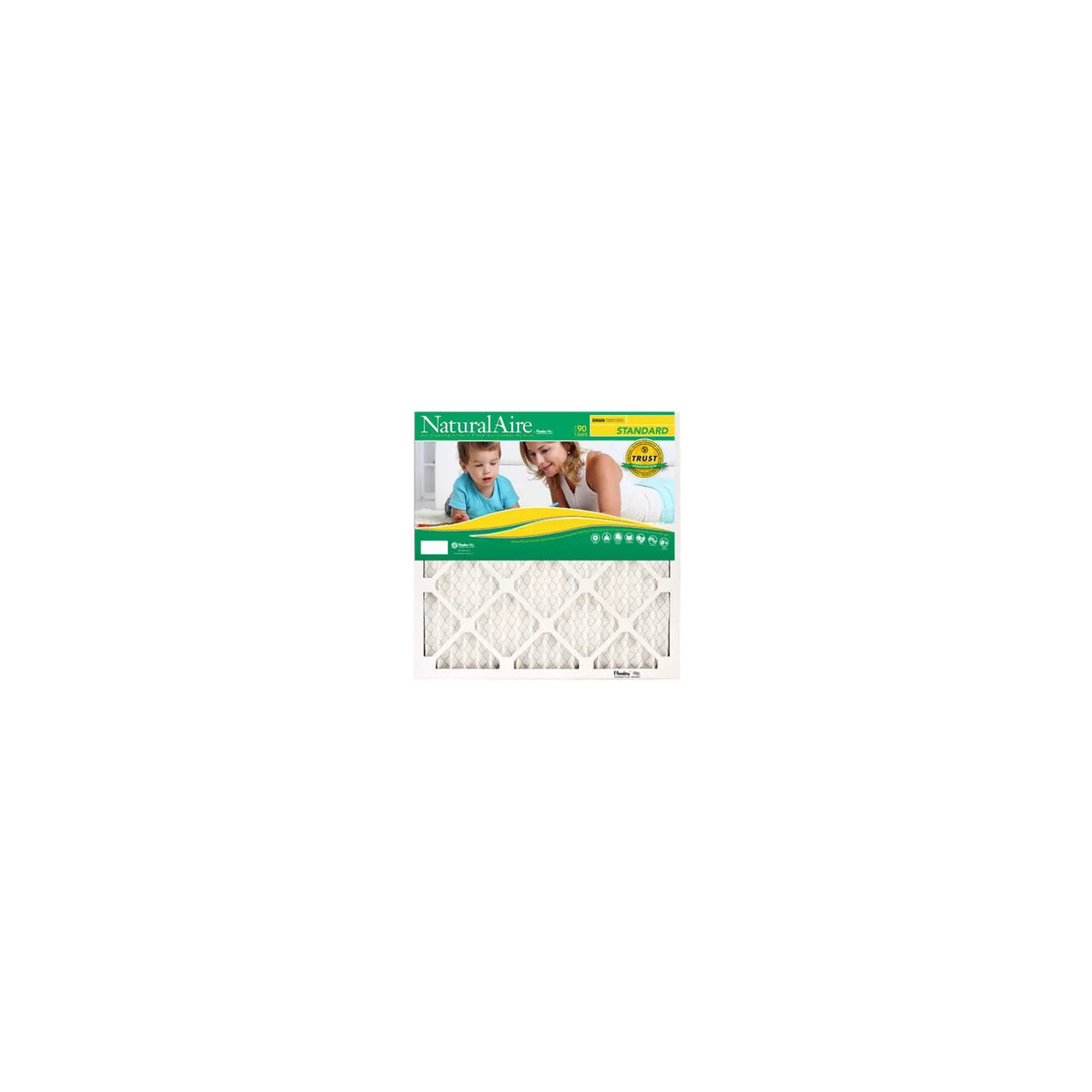 BestAir B1-1525-8-12 15 x 15 x 1 In. Standard Pleated Air Filter, MERV 8, 90 Days - Quantity 12