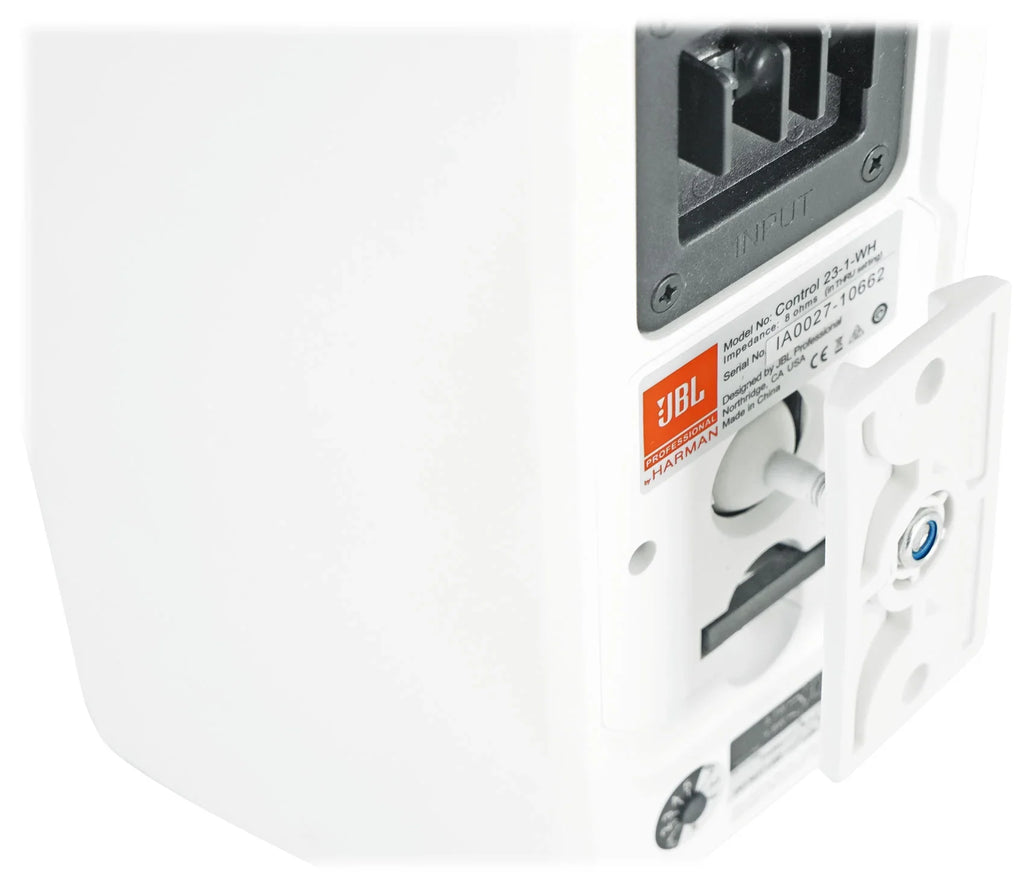 (10) JBL Control 23-1 White 3" Indoor/Outdoor 70v Commercial Wall Speakers + Amp