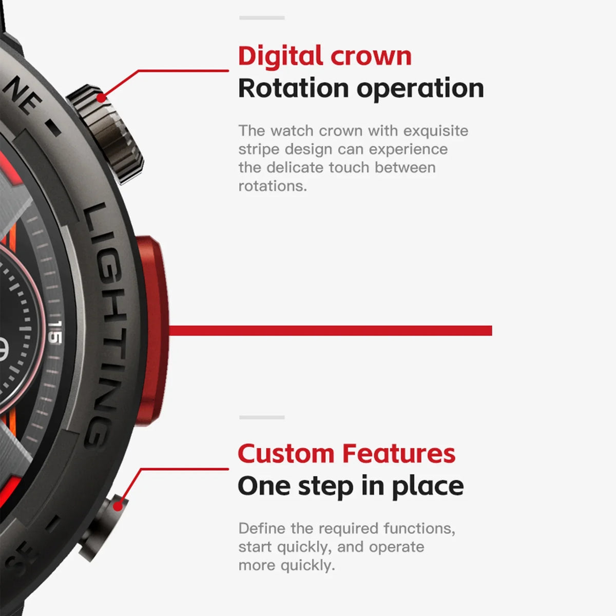 Pristin Watch,Watch Time Modes Men Modes Men Women Watch 1.45-inch Screen Ip67 Waterproof Bt5.0 1.45-inch ScreenWatch Ip67 Waterproof Bt5.0 Call 9 Waterproof Bt5.0 Call