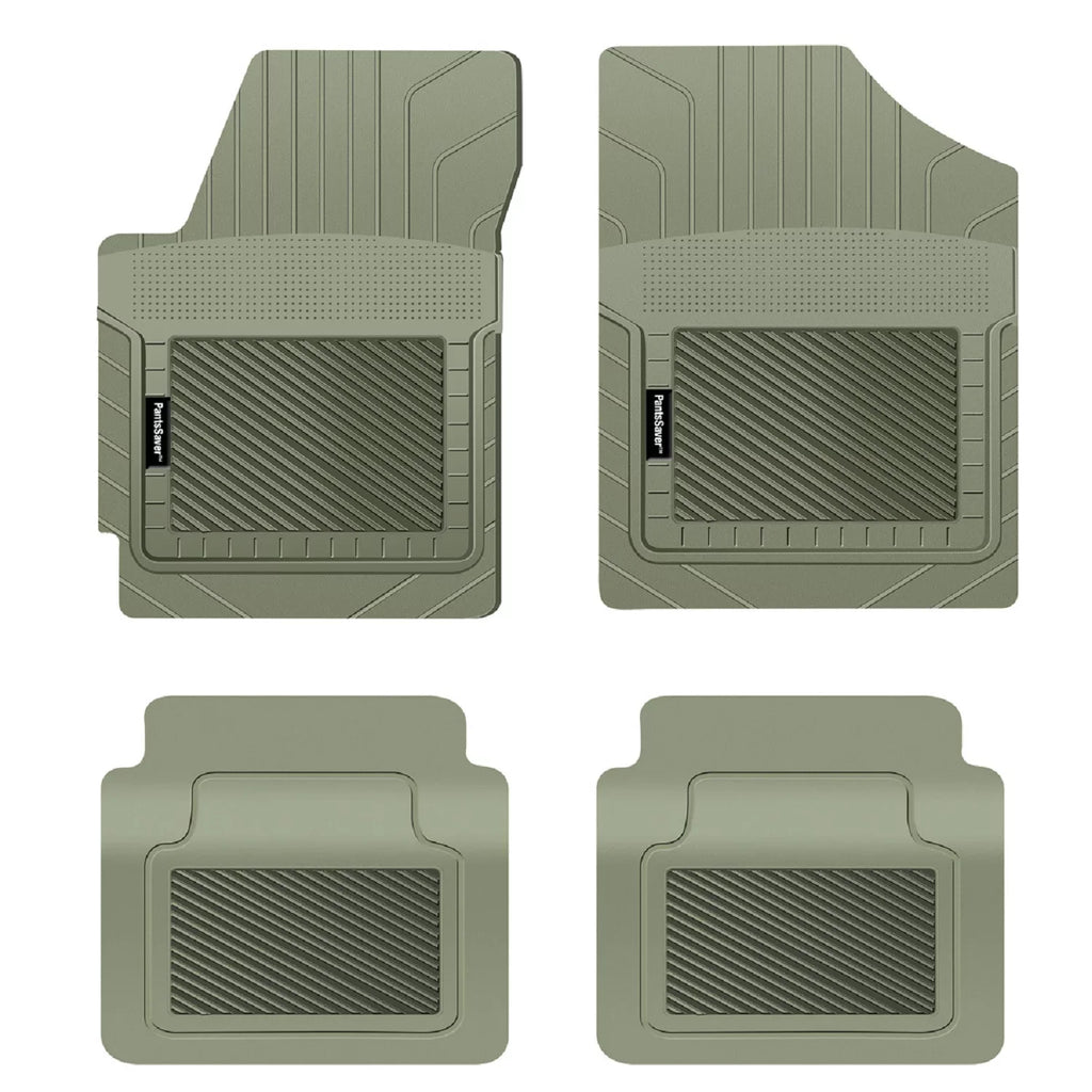 PantsSaver Floor Mats Custom Fit Car Mats for Genesis G70 2018-2023 All Weather Protection (Gray)