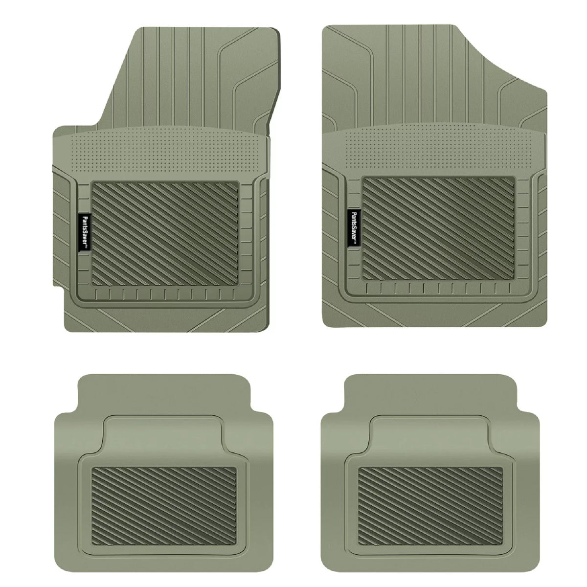 PantsSaver Floor Mats Custom Fit Car Mats for Genesis G70 2018-2023 All Weather Protection (Gray)