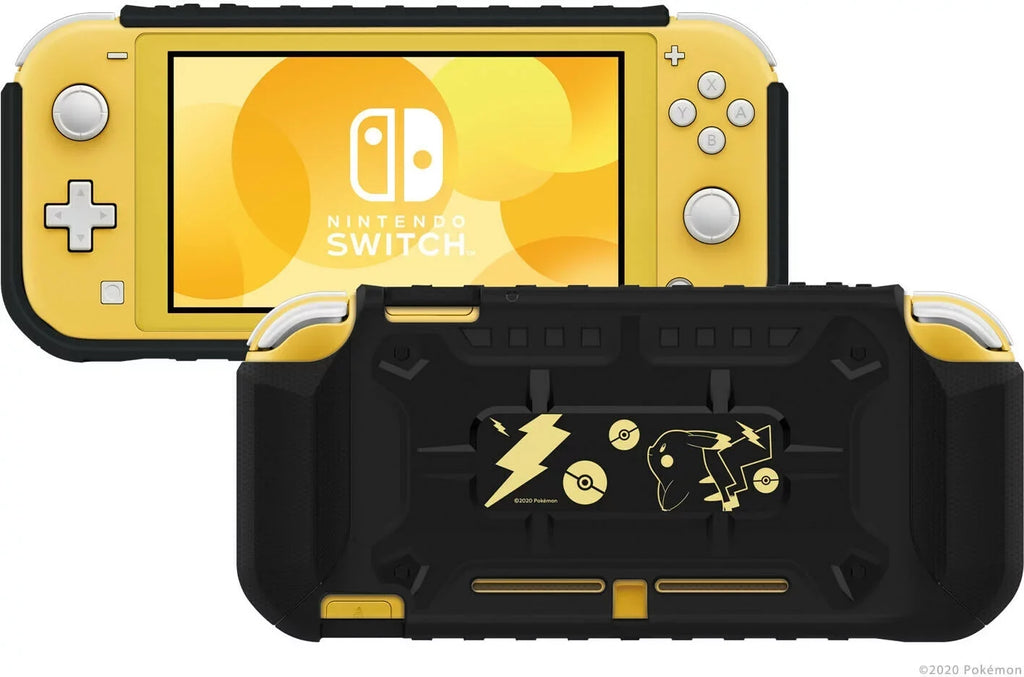 Hori - Hybrid System Armor for Nintendo Switch Lite - Jet and Gold