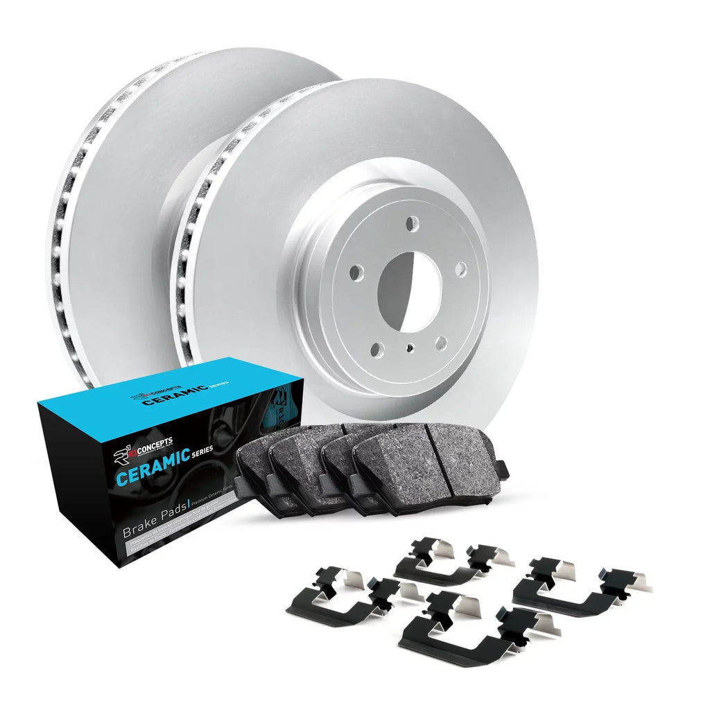 R1 Concepts Wdwh1 91004 R1 Concepts Brake Rotor Carbon Coated With Ceramic Pads Fits select: 2017-2018 YARIS IA, 2016 SCION IA