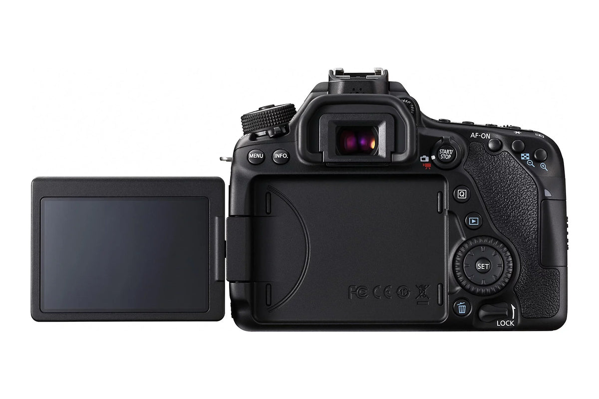 Restored EOS 80D Digital SLR Camera Body Jet (Refurbished)