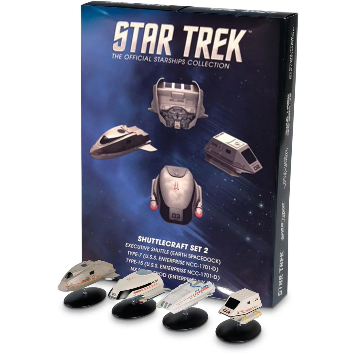 STDC705 Shuttle Set 2 Model Die Cast Ship Eaglemoss Star Trek