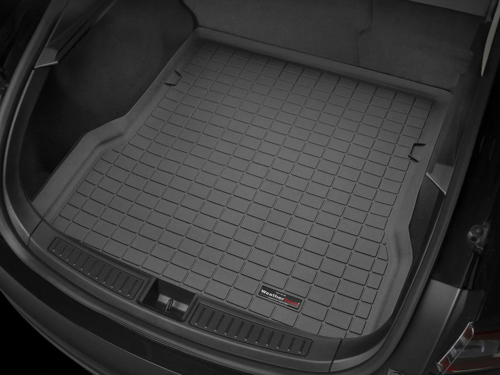 WeatherTech Cargo Trunk Liner with Bumper Protector compatible with 2010-2024 4Runner - Behind 2nd Row Seating With Bumper Protector, Tan
