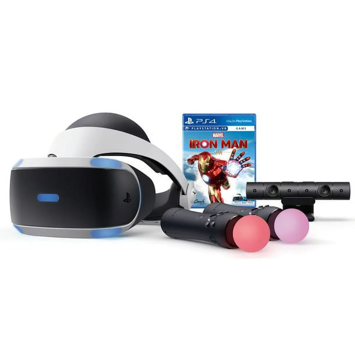 2022 Holiday Bundle: PlayStation_PS5 Gaming Console (Disc Version) + PlayStation_VR Marvel’s Iron Man VR_Bundle