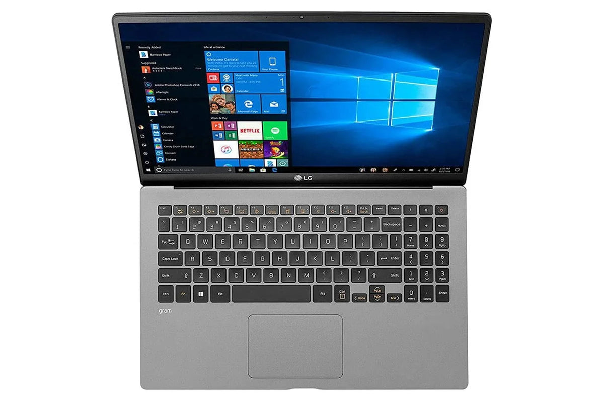 2022 Gram Ultralight Laptop - Full Day Battery - 15.6" FHD IPS - 11th i5-1135G7-16GB LPDDR4-1TB (512x2) NVMe SSD - Iris Xe Graphics - Backlit Keyboard RJ-45 Win 10 w/RATZK 32GB USB