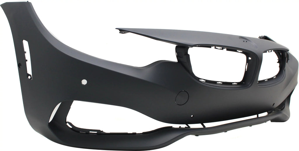 Front BUMPER COVER Compatible For 4-SERIES 2014-2017 Primed with PDC Sensor and Camera Holes Convertible/Coupe/Hatchback