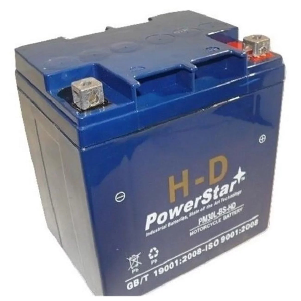 PowerStar Harley-Davidson Yix30L Yb30L-B Battery Bombardier Sea Doo Gti Gtx Rxp Wake 4 Tec & Polaris 800 Ranger 2010-2011