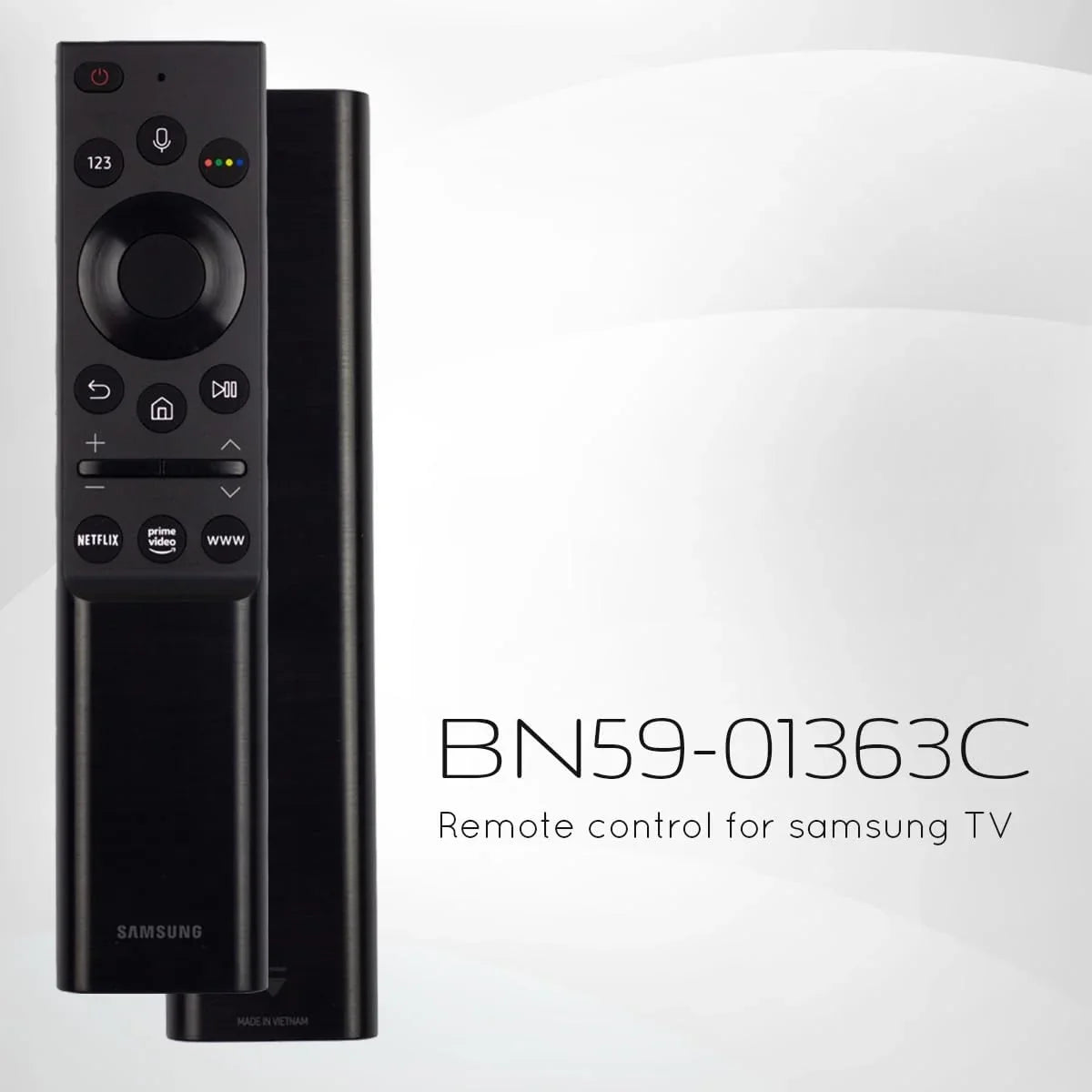 Ceybo 2021 Model BN59-01363C Replacement Remote Control for Smart TVs Compatible with Neo QLED, The Frame and Crystal UHD Series