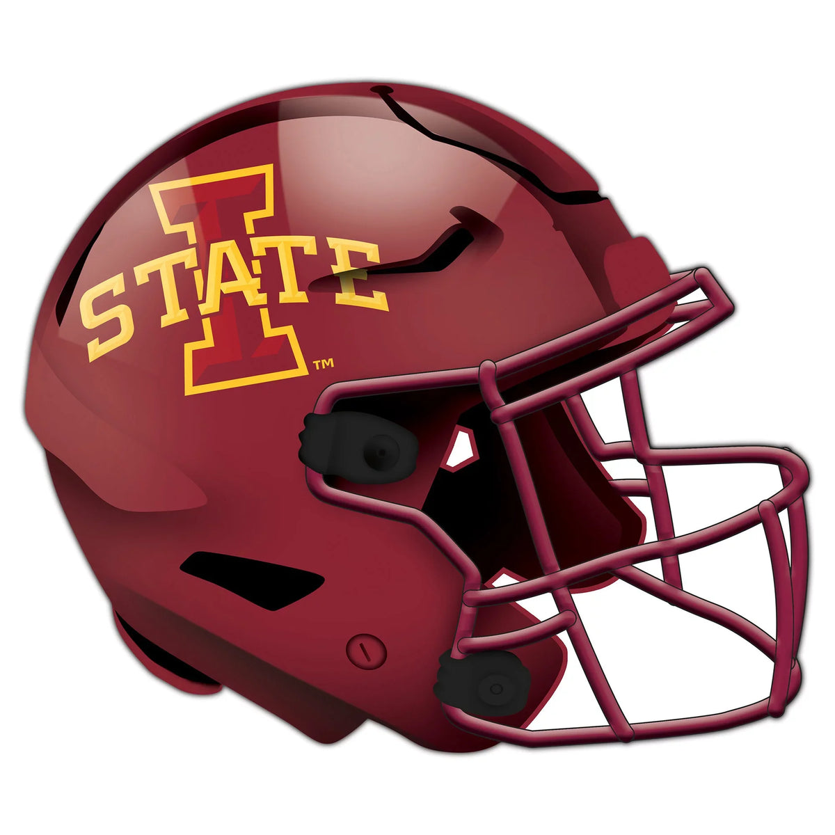 Iowa State Cyclones 24'' Authentic Helmet Cutout