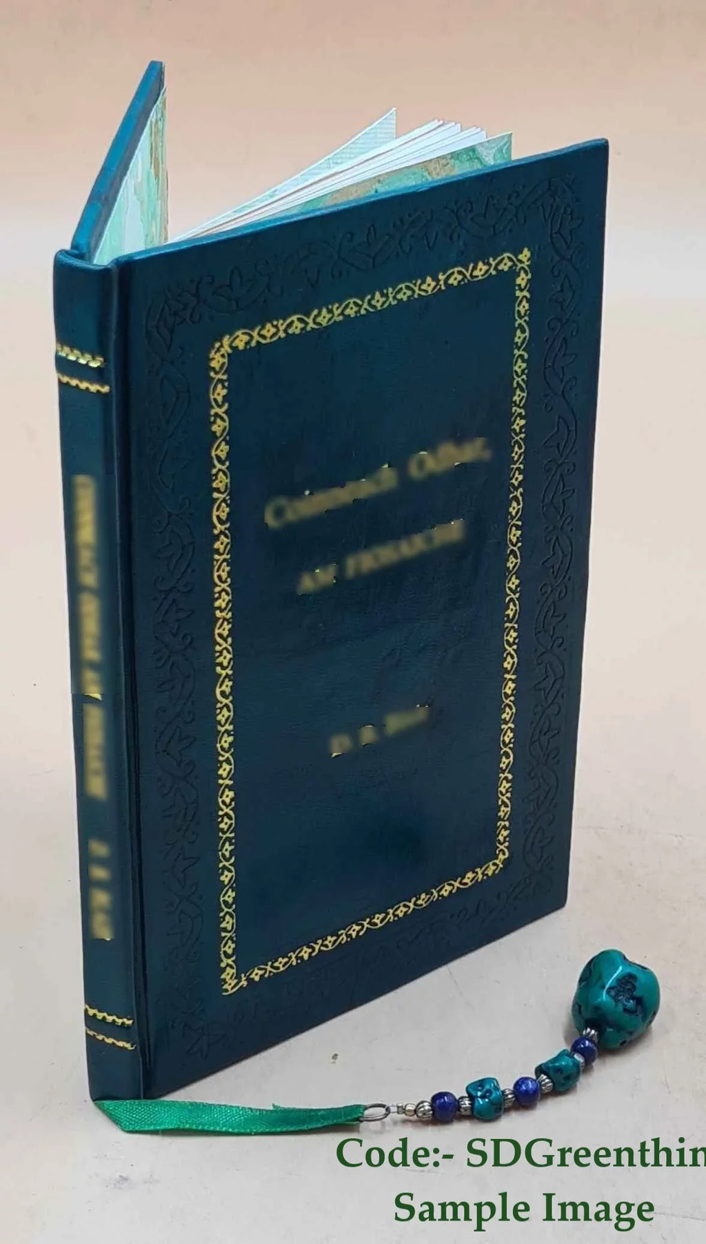 Studio e virtuose dame Doue si vedono bellissimi lauori di punto in aria 1597 [Premium Leather Bound]