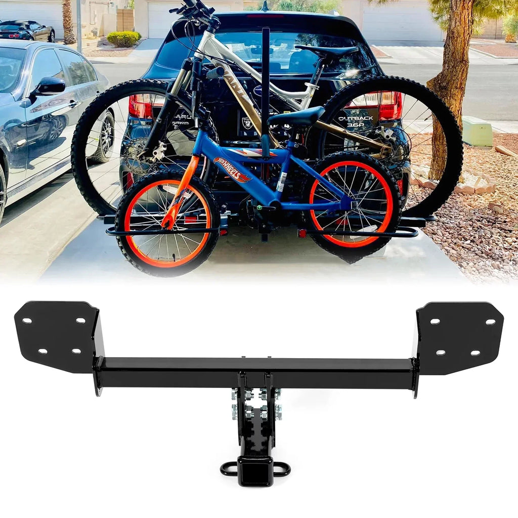 Kojem Class 3 Trailer Hitch Receiver 2" for 2010-2019 Subaru Outback Hatchback Steel Ebony