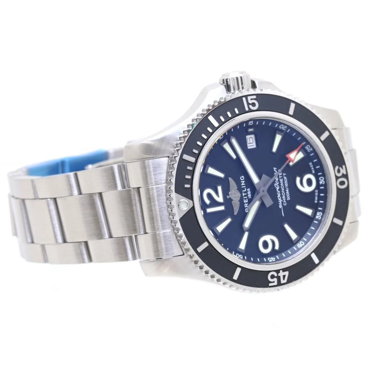 Pre-Owned BREITLING Super Ocean 42 A17366021B1A1 Stainless Steel Men's 39203 (Good)