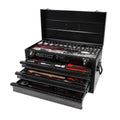 BOXO USA Heavy Duty 103 Piece MotoBox Tool Box - Ebony
