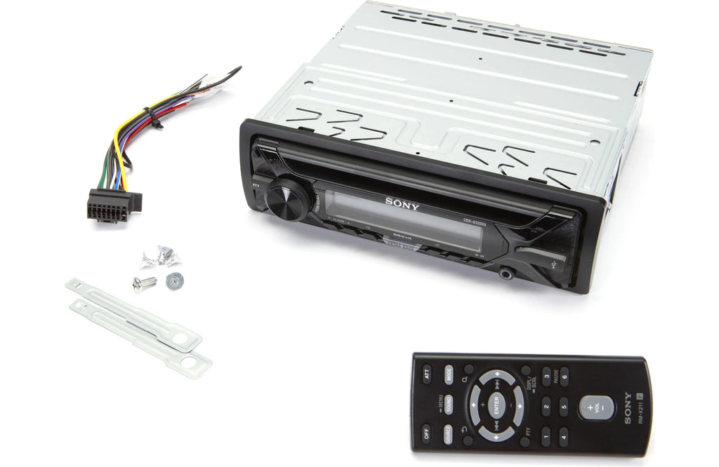 CDX-G1200U 55Wx4ch max CD Receiver with USB and Aux Inputs & Zonoz Z Tool Bundle