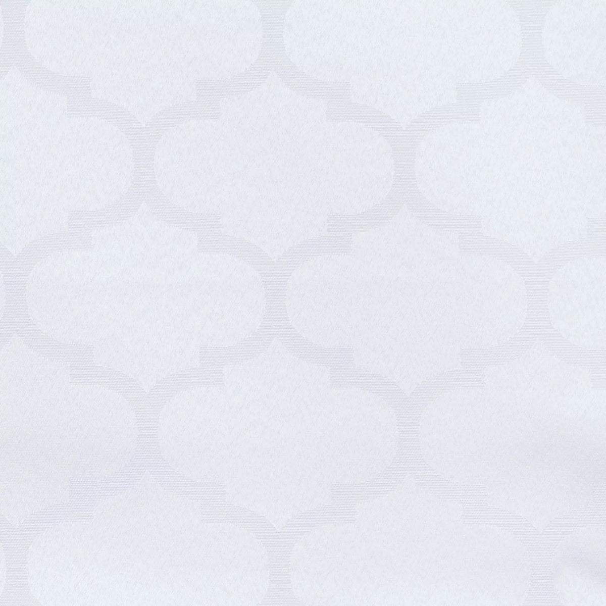 Exclusive Home Montague Trellis Total Dark Roman Shade, 31"x64", White